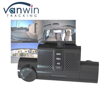3ch Dashcam 4G MDVR GPS Easy Installation for Truck Taxi Car Van